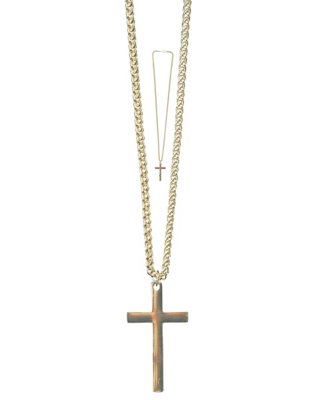 "Cross Chain Necklace"
