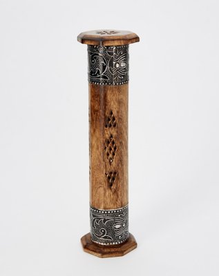 "Octagonal Tower Incense Burner"