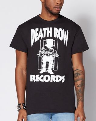 Death Row LA Bones Black T-Shirt