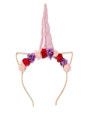 "Floral Unicorn Headband"