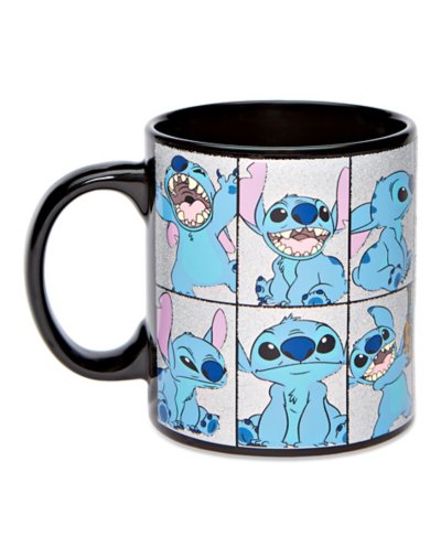 Glitter Stitch Coffee Mug 20 oz. - Lilo &amp; Stitch