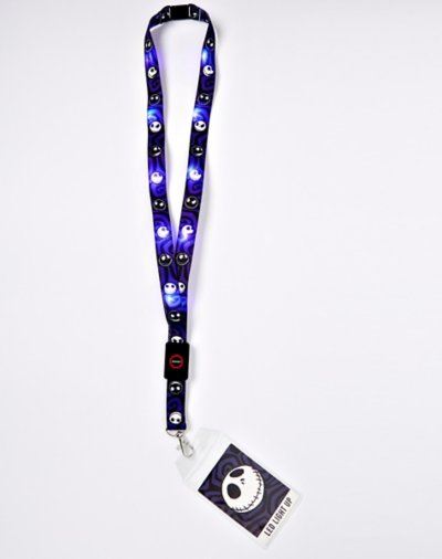 LED Jack Skellington Lanyard - The Nightmare Before Christmas