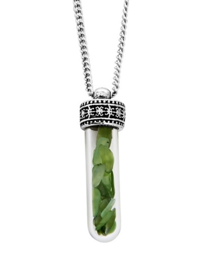 Green Chip Necklace