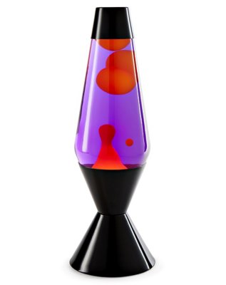 "Black Base Magma Lava Lamp - 16 Inch"