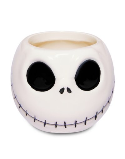 "Sculpted Jack Skellington Mini Glass 3.5 oz. - The Nightmare Before Ch"