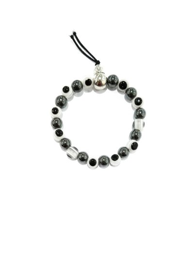 White Evil Eye Beaded Bracelet