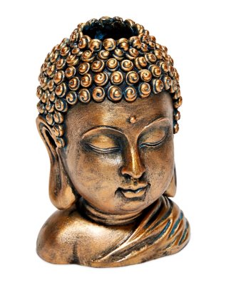 "Buddha Head Incense Burner"