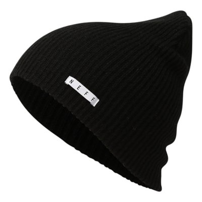 "Black Beanie Hat - Neff"