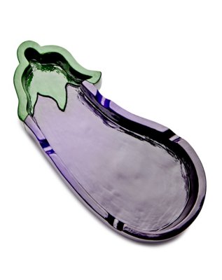 "Eggplant Molded Ashtray"