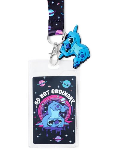 So Not Ordinary Stitch Lanyard - Lilo &amp; Stitch