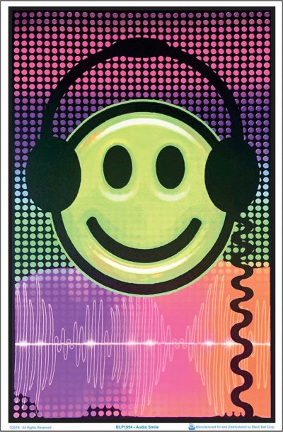 Headphones Emoji Poster