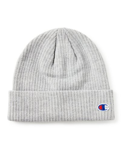 Gray Cuff Beanie Hat û Champion