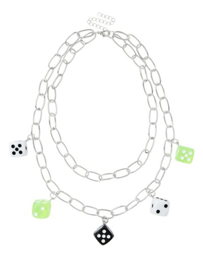 Dice Chain Necklace