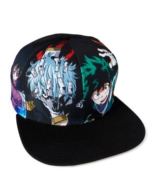 "My Hero Academia Characters Snapback Hat"