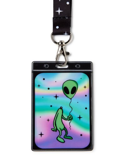 Alien Balloon Lanyard