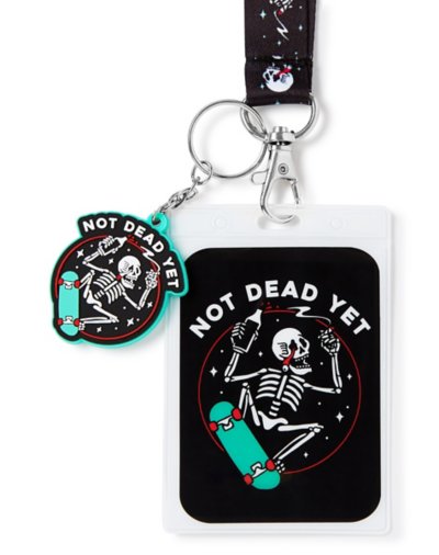 Not Dead Yet Lanyard