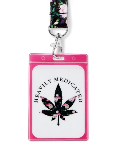 Heavily Medicated Lanyard