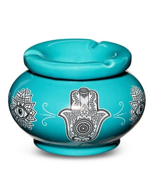 "Blue Moroccan Ashtray"