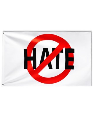 "No Hate Flag"