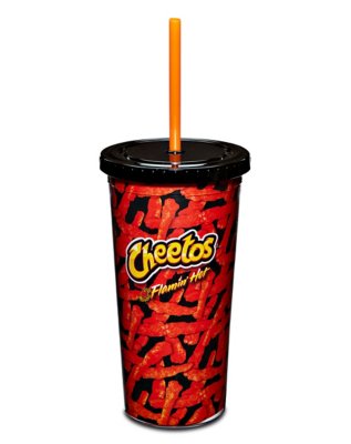 "Flamin' Hot Cheetos Cup with Straw - 18 oz."