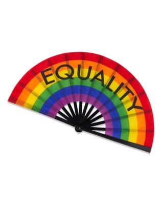 "Equality Rainbow Fan"