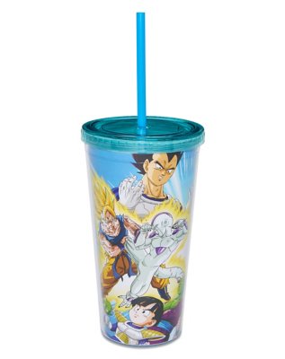 "Dragon Ball Z Cup with Straw - 20 oz."