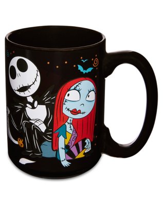 "Jack and Sally Color Changing Coffee Mug 20 oz. - The Nightmare Before"