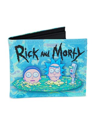 "Rick and Morty Portal Bifold Wallet"