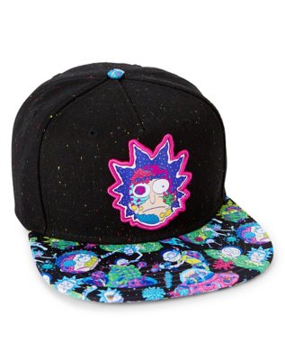 "Rick Face Portal Snapback Hat - Rick and Morty"