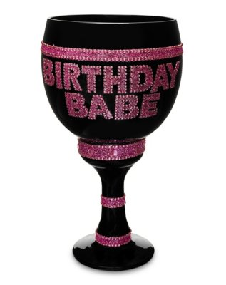 "Birthday Babe Chalice Goblet - 40 oz."