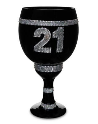 "21st Birthday Chalice Goblet - 40 oz."