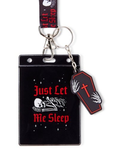 Just Let Me Sleep Lanyard