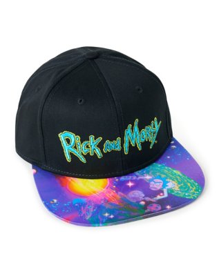 "Rick and Morty Space Portal Snapback Hat"
