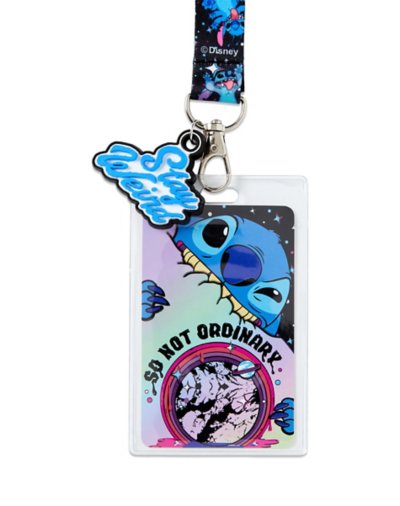 Stay Weird Stitch Lanyard - Lilo &amp; Stitch