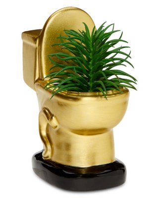 "Toilet Planter"