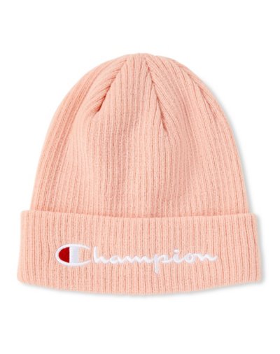 Pink Champion Cuff Beanie Hat