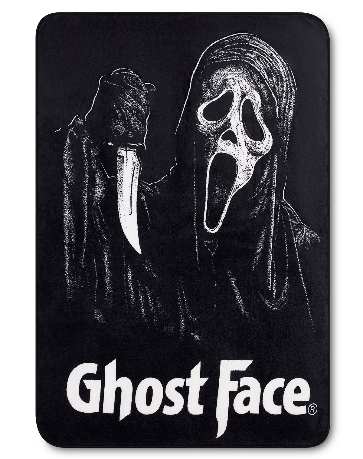 Knife Ghost Face® Fleece Blanket
