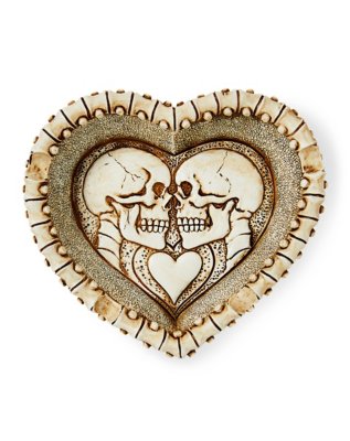 "Skeleton Heart Ashtray"