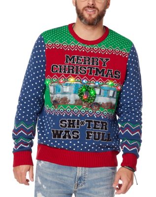 Merry christmas shitters full ugly sweater sale