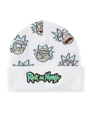 "Faces Rick and Morty Beanie Hat"