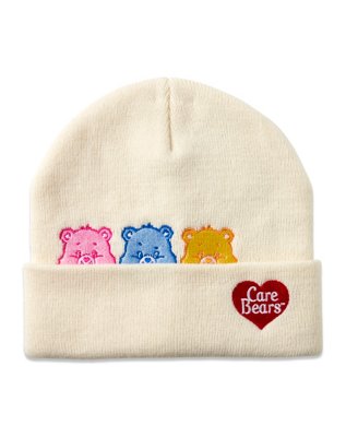 "Peeking Care Bears Cuff Beanie Hat"