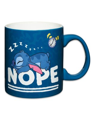 "Sleeping Stitch Nope Coffee Mug - Lilo & Stitch"