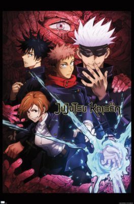 "Jujutsu Kaisen Blue Curse Poster"