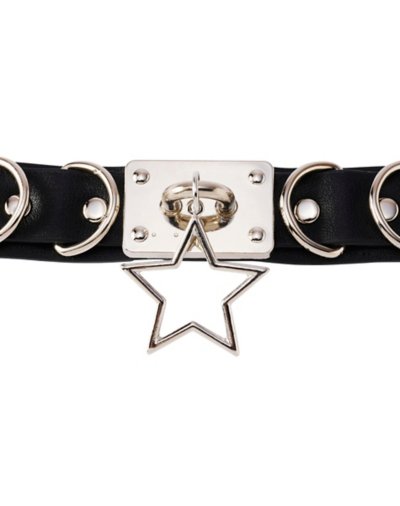 Star Charm Choker Necklace