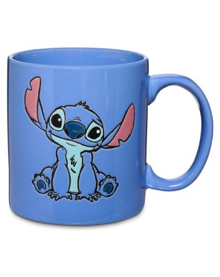 "Sitting Stitch Wax Resistant Coffee Mug 20 oz. - Lilo & Stitch"