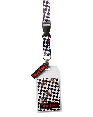 "Checkered Tokyo Ghoul Lanyard"