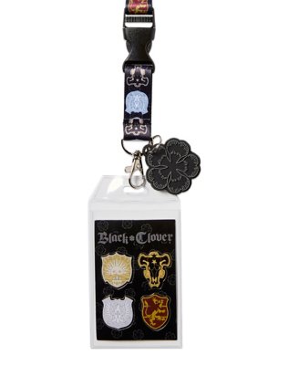 "Black Clover Lanyard"