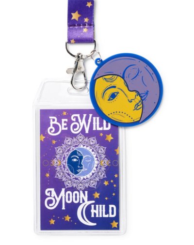 Be Wild Moon Child Lanyard