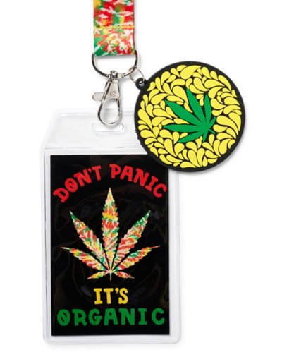 Don&#039;t Panic It&#039;s Organic Lanyard