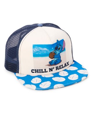 "Chill N' Relax Stitch Trucker Hat - Lilo and Stitch"